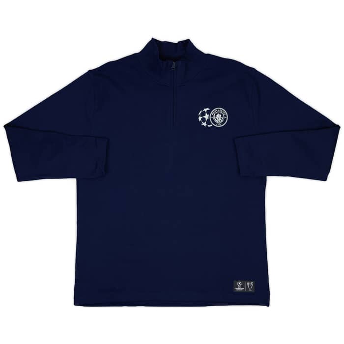 2024-25 Manchester City Puma 1/4 Zip UCL Top (XL)