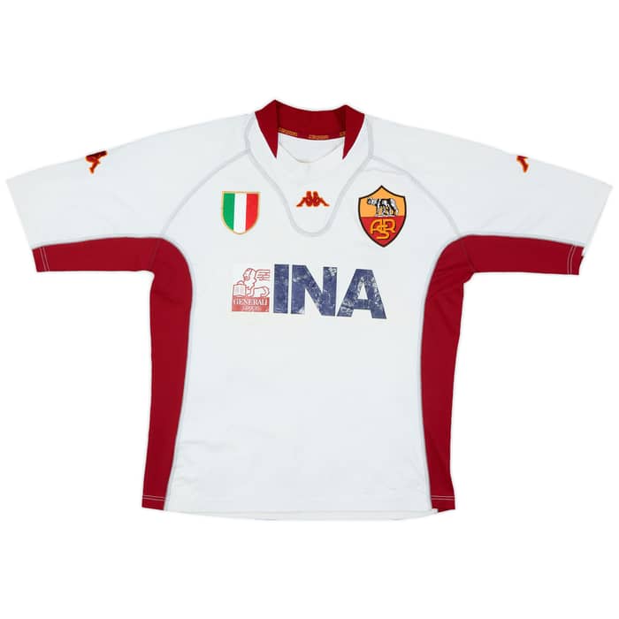 2001-02 Roma Away Shirt Samuel #19 - 4/10 - (XL)