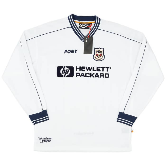 1997-99 Tottenham Pony Reissue Home L/S Shirt