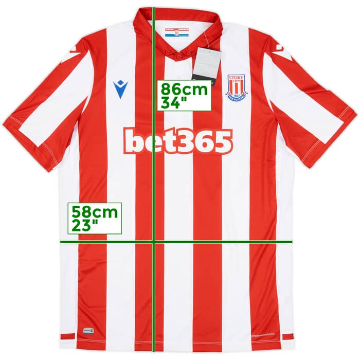 2019-20 Stoke City Home Shirt Allen #24 (3XL)