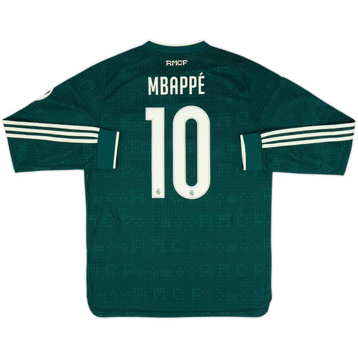 2026-27 Real Madrid Authentic Away L/S Shirt Mbappe #10