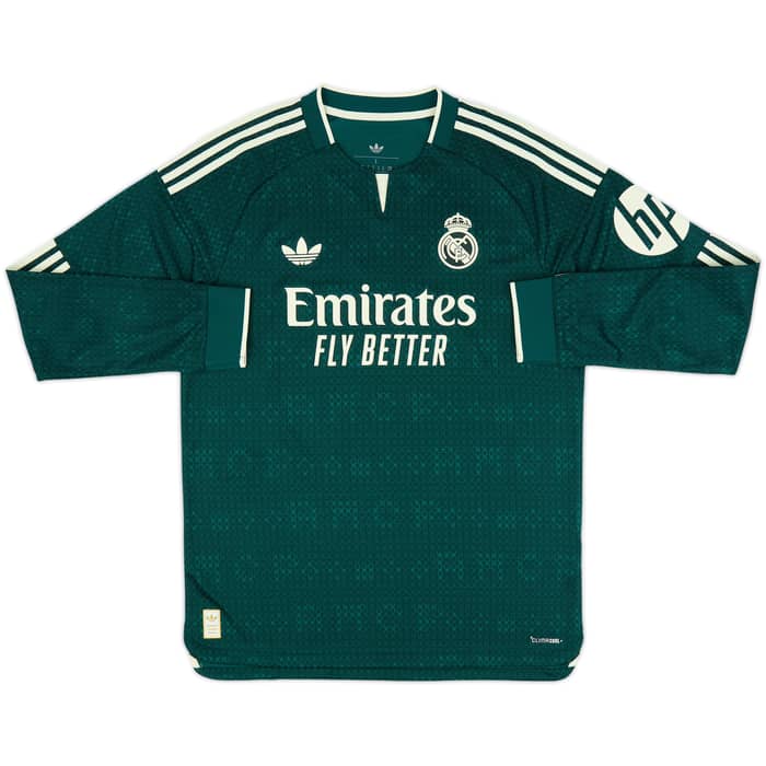 2026-27 Real Madrid Authentic Away L/S Shirt Mbappe #10