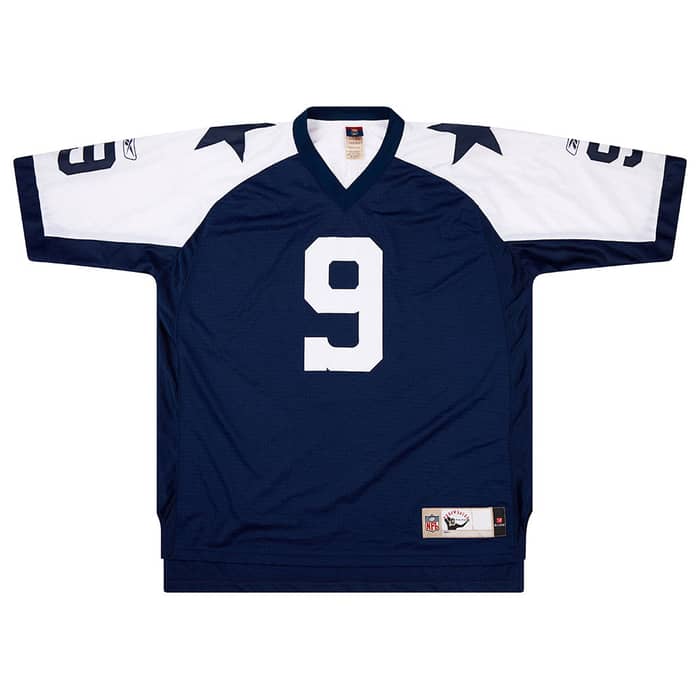 2007 Dallas Cowboys Romo #9 Reebok Premier Throwback Jersey XXL