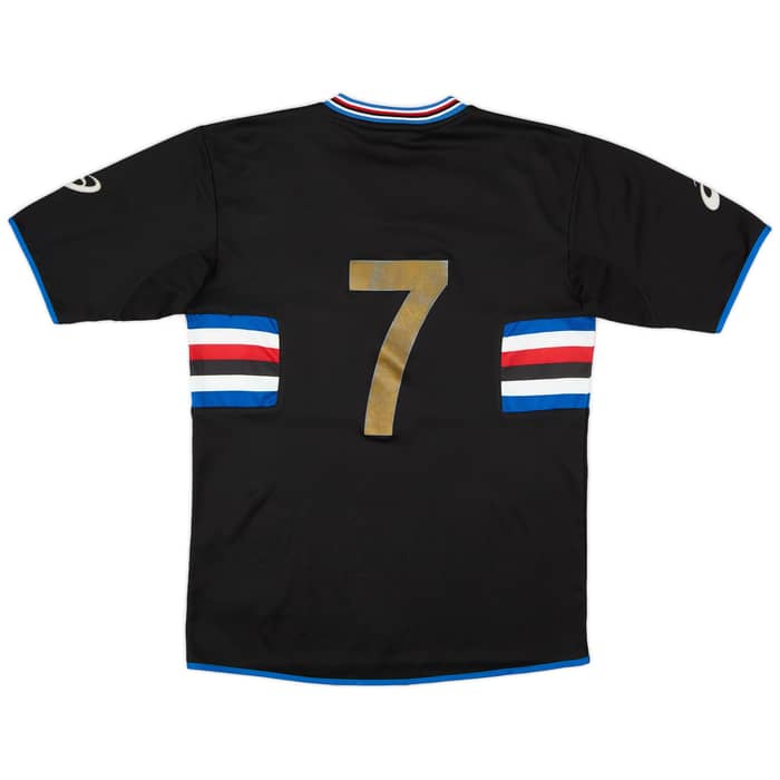 2003-04 Sampdoria Asics Training Shirt #7 - 7/10 - (M)