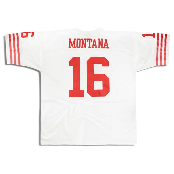 1990 San Francisco 49ers Montana #16 Mitchell & Ness Legacy Jersey (Away) 3XL