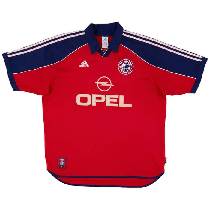 1999-01 Bayern Munich Home Shirt Scholl #7 - 6/10 - (XL)