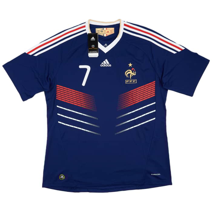 2009-10 France Home Shirt Ribery #7 (XL)