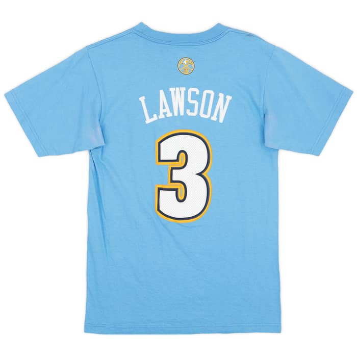 2011-12 Denver Nuggets Lawson #3 adidas Tee - 5/10 - (S)