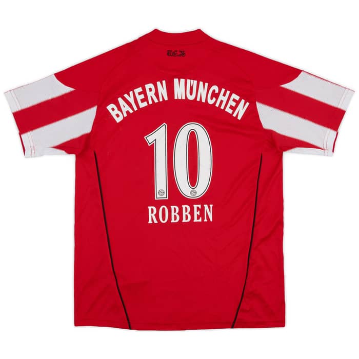 2010-11 Bayern Munich Home Shirt Robben #10 - 6/10 - (L.Boys)