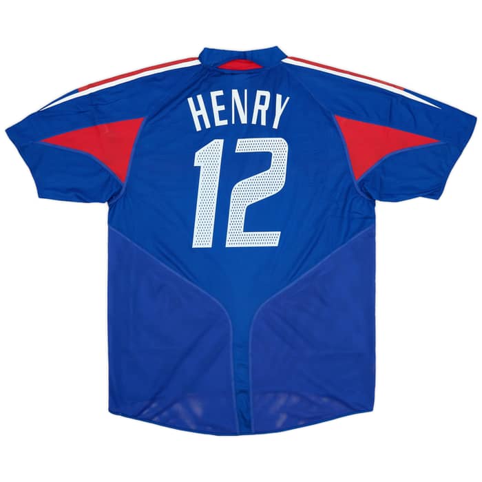 2004-06 France Home Shirt Henry #12 (L)