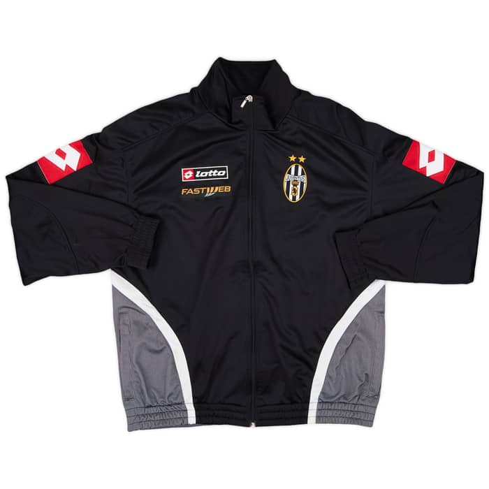 2001-02 Juventus Lotto Track Jacket - 8/10 - (L)