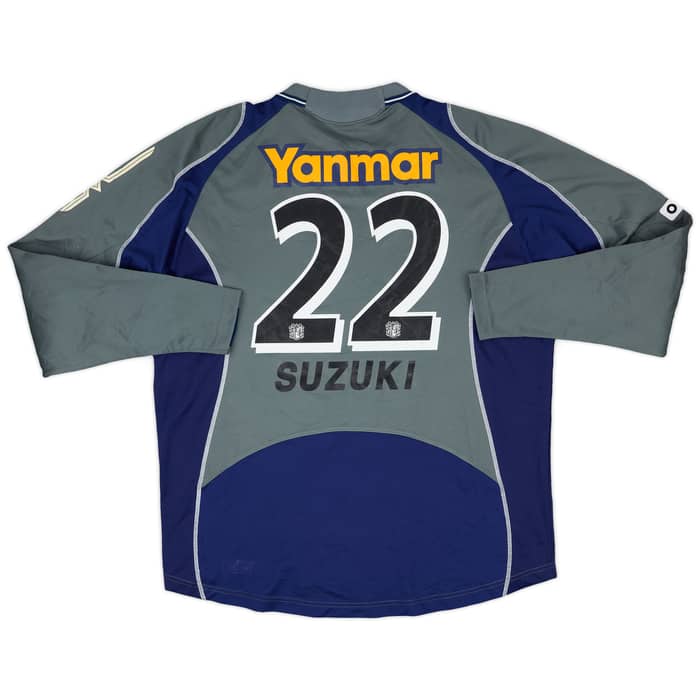 2005-06 Cerezo Osaka Match Issue Signed GK Shirt #22