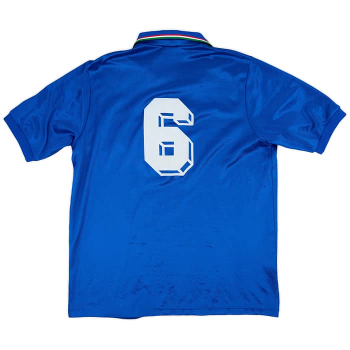 1986-91 Italy Home Shirt #6 - 8/10 - (XL)