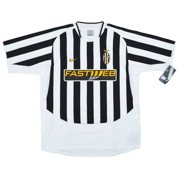 2003-04 Juventus Home Shirt Nedved #11 (XL)