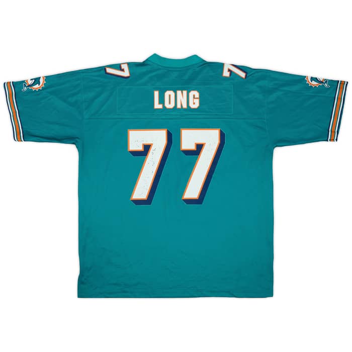 2012 Miami Dolphins Long #77 NFL Pro Line Home Jersey - 5/10 - (XXL)