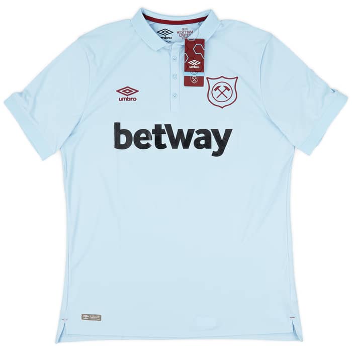 2017-18 West Ham Third Shirt Rice #41 (XL)