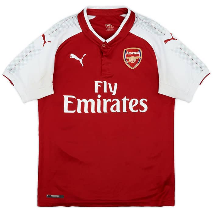 2017-18 Arsenal Home Shirt Ramsey #8 - 5/10 - (S)