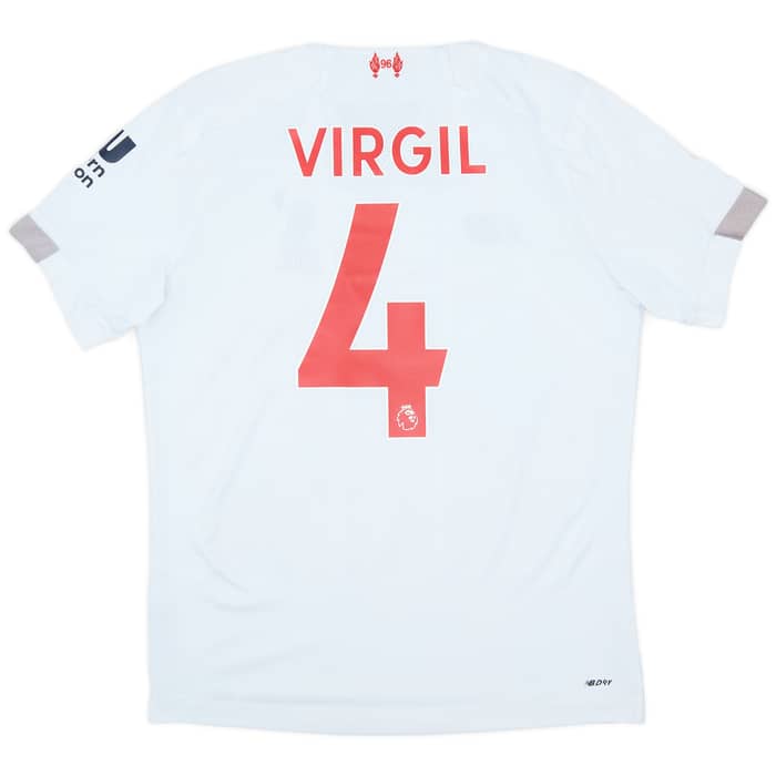 2019-20 Liverpool Away Shirt Virgil #4 - 7/10 - (S)