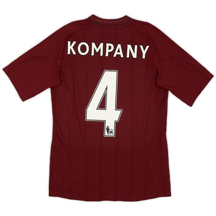 2012-13 Manchester City Away Shirt Kompany #4 (S)