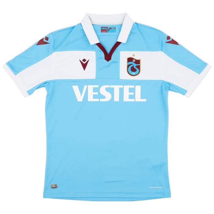 2021-22 Trabzonspor Away Shirt Edin Visca #18 - 6/10 - (L)
