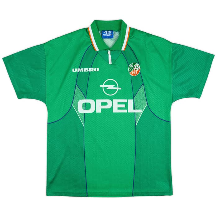 1994-95 Ireland Home Shirt Keane #6 - 8/10 - (L)