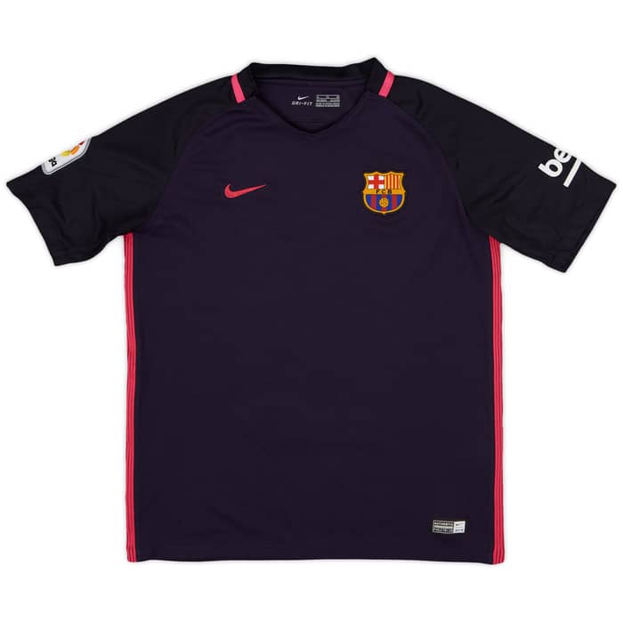 2016-17 Barcelona Away Shirt - 8/10 - (XL.Boys)
