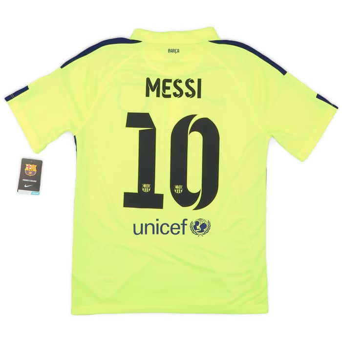 2014-15 Barcelona Third Shirt Messi #10 (M)