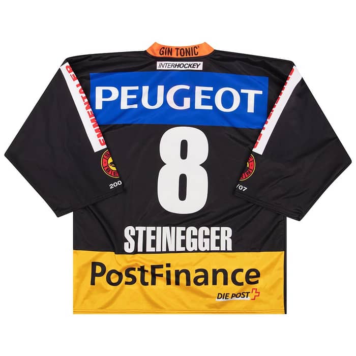 2006-07 SC Bern Steinegger #8 Yvette Jersey (Home) XL