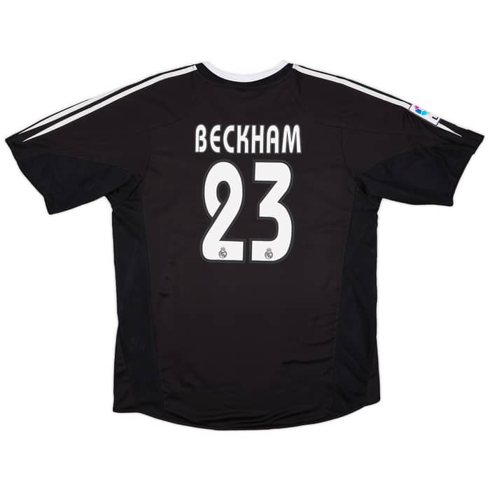 2004-05 Real Madrid Away Shirt Beckham #23 (L)