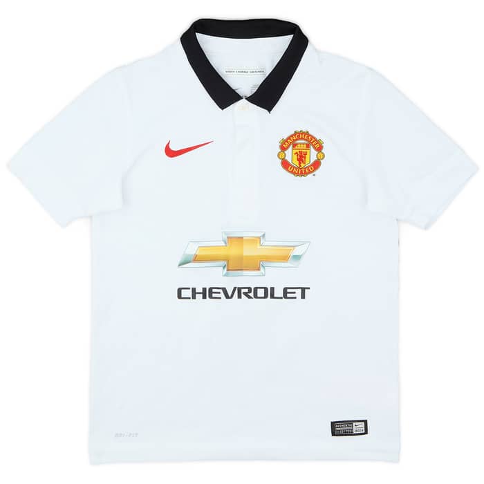 2014-15 Manchester United Away Shirt Mata #8 - 6/10 - (S.Boys)