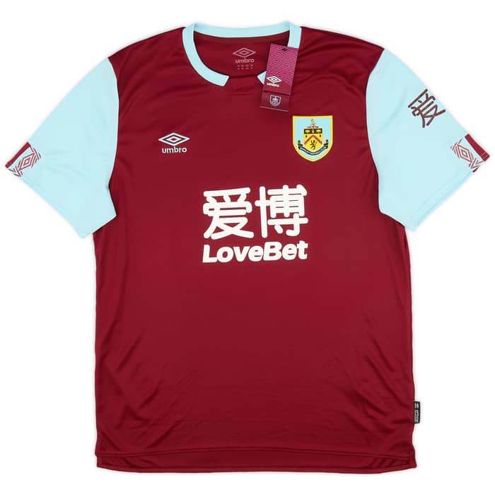 2019-20 Burnley Home Shirt Wood #9 (XL)