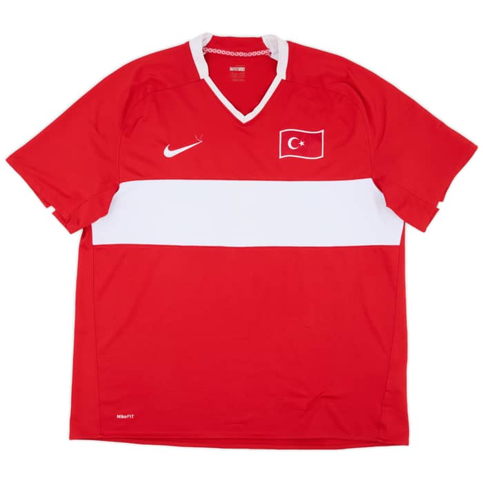 2008-10 Turkey Home Shirt - 6/10 - (XL)