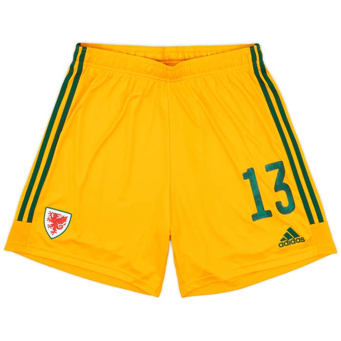 2020-21 Wales Player Issue Away Shorts # - 7/10
