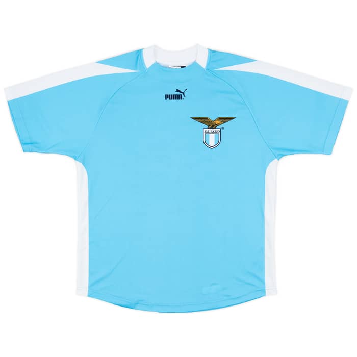 2003-04 Lazio 'Signed' Basic Home Shirt - 9/10 - (M)