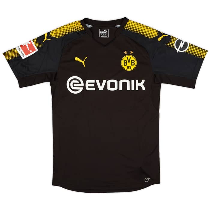 2017-18 Borussia Dortmund Authentic Away Shirt Dahoud #19 - 9/10 - (M)