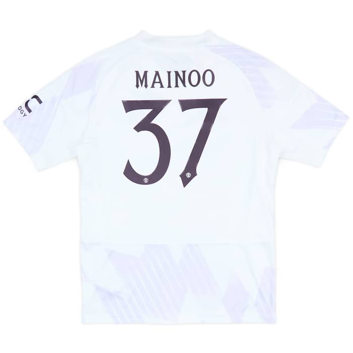 2025-26 Manchester United Away Shirt Mainoo #37 (KIDS)