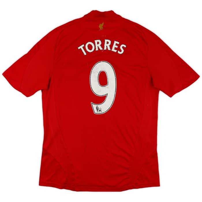 2008-10 Liverpool Home Shirt Torres #9 - 5/10 - (M)