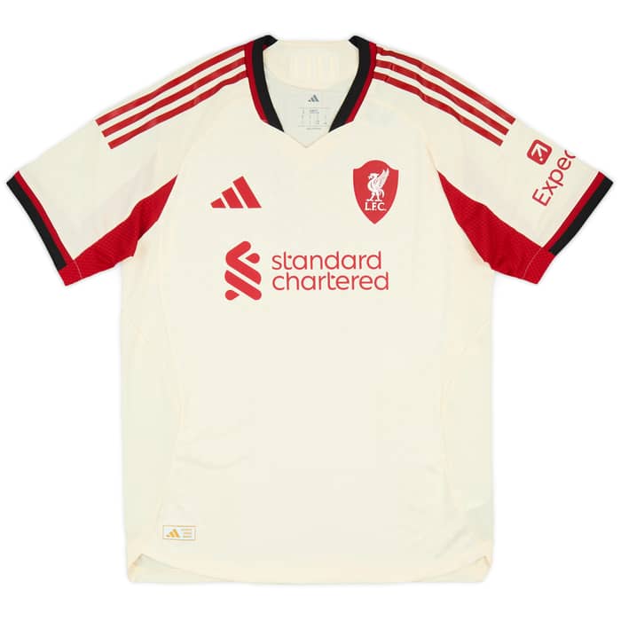 2025-26 Liverpool Authentic Away Shirt Wirtz #7
