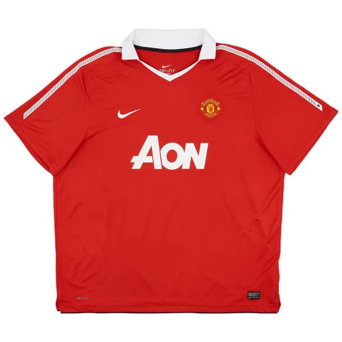 2010-11 Manchester United Home Shirt Rooney #10 - 9/10 - (3XL)