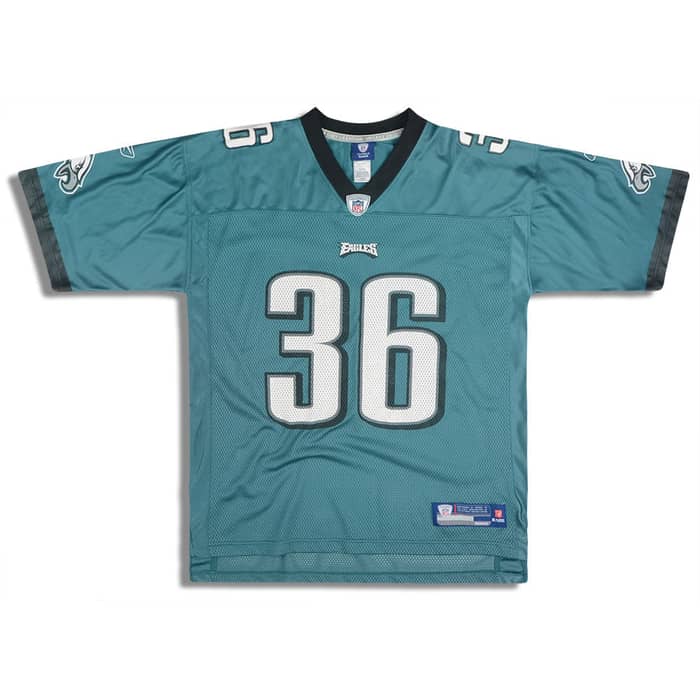 2008-09 Philadelphia Eagles Westbrook #36 Reebok On Field Jersey (Home) Y