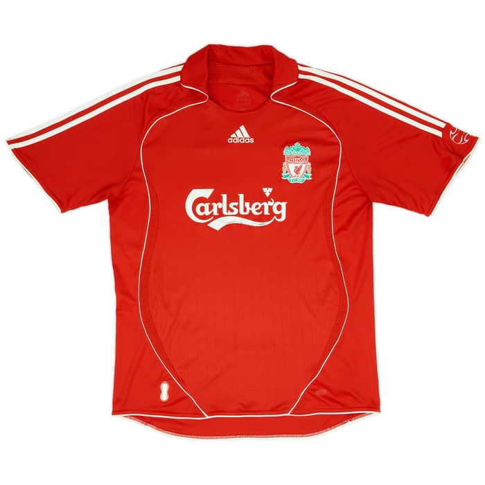 2006-08 Liverpool Home Shirt Alonso #14 - 5/10 - (L)