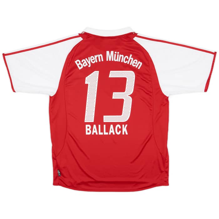 2003-04 Bayern Munich Home Shirt Ballack #13 - 9/10 - (L)