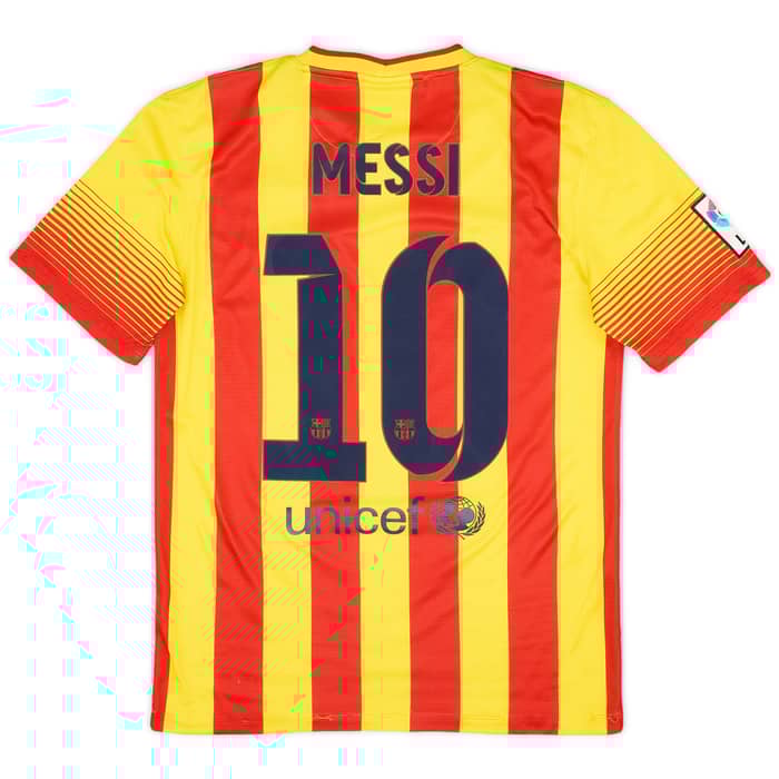 2013-15 Barcelona Away Shirt Messi #10 - 6/10 - (S)