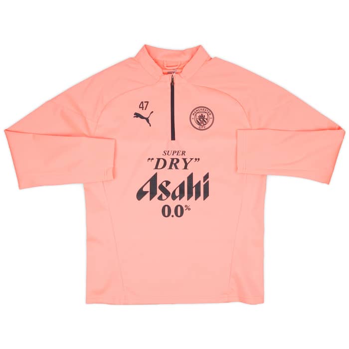 2023-24 Manchester City Player Issue 1/4 Zip Rain Top #47 (Foden) - 9/10 - (M)