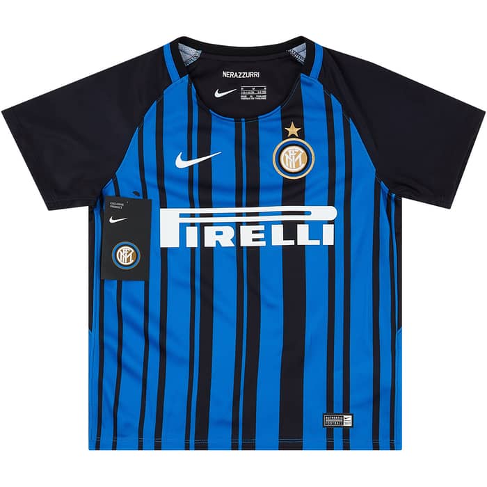 2017-18 Inter Milan Home Full Kit Little Kids