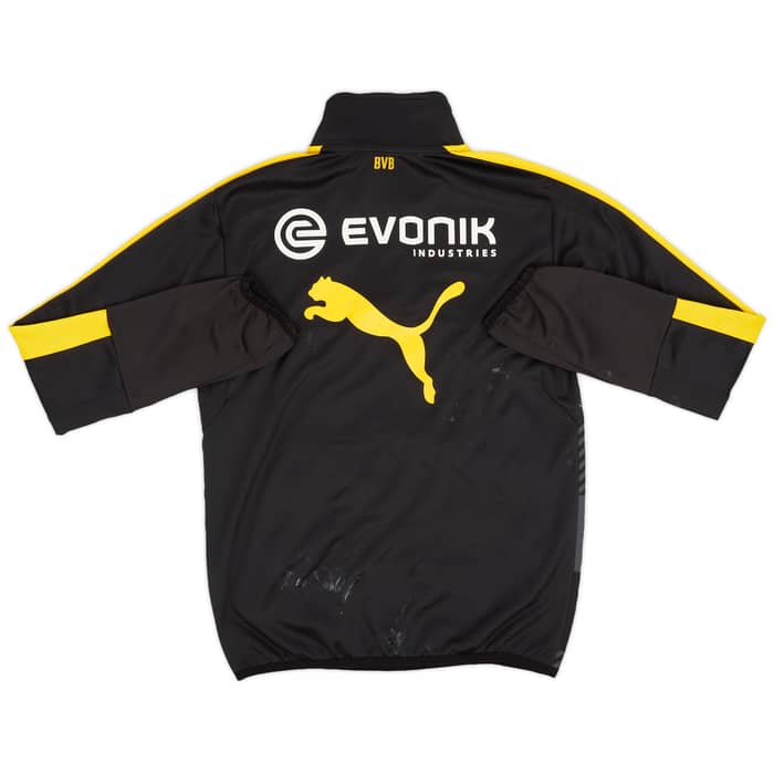 2014-15 Borussia Dortmund Puma 1/4 Zip Training Top - 5/10 - (S)