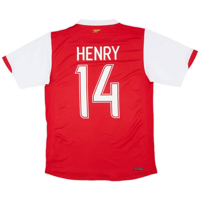 2006-08 Arsenal Home Shirt Henry #14 - 7/10 - (S)