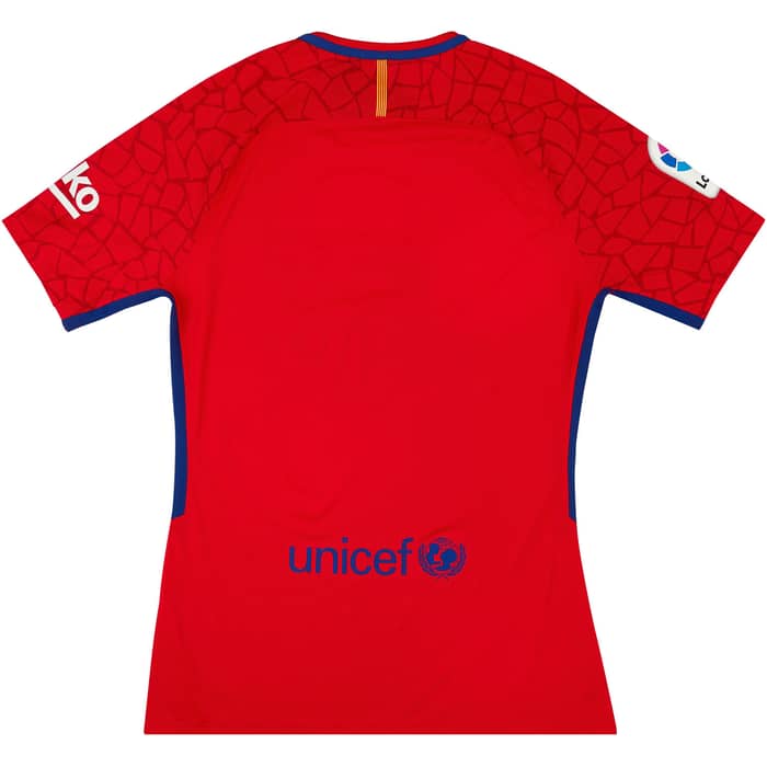 2017-18 Barcelona Player Issue GK S/S Shirt *w/Tags*