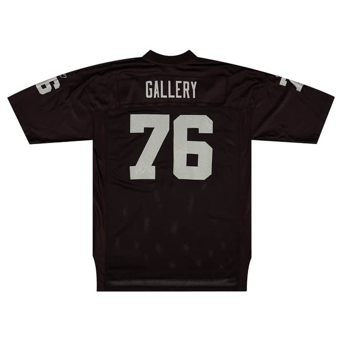 2005-06 Oakland Raiders Gallery #76 Reebok On Field Jersey (Home) XXL
