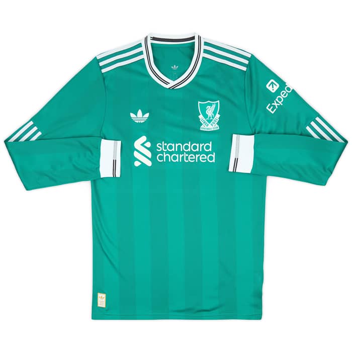 2025-26 Liverpool Authentic Third L/S Shirt Wirtz #7